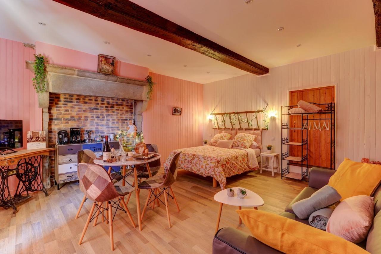 Le Petit Pressoir - Charmant Studio Collonges-en Charollais Kültér fotó